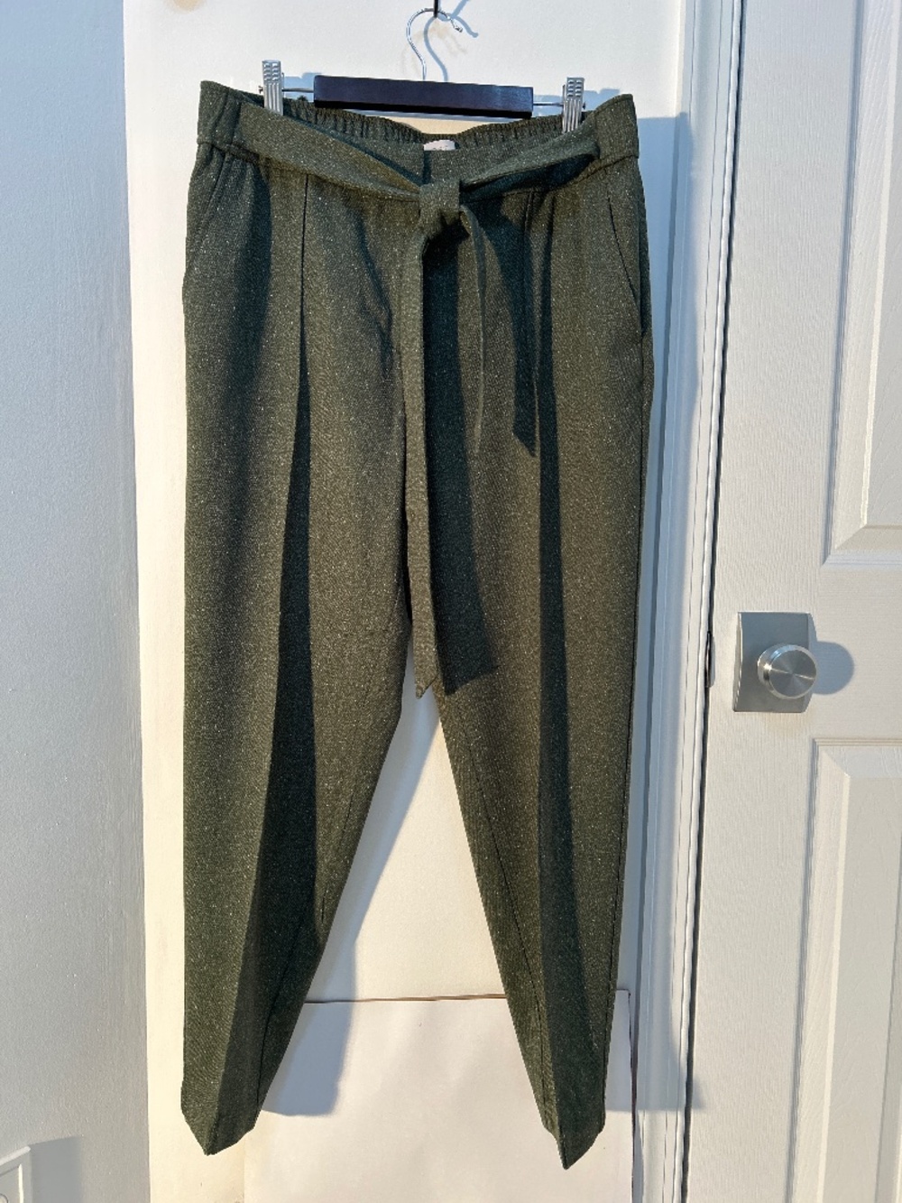 Olive green pants